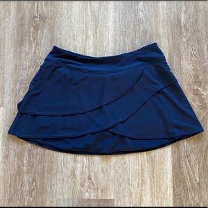 Title Nine Vroom Mesh Tennis Skirt workout shorts